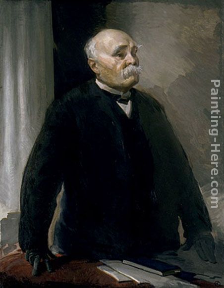 Georges Clemenceau painting - Cecilia Beaux Georges Clemenceau art painting